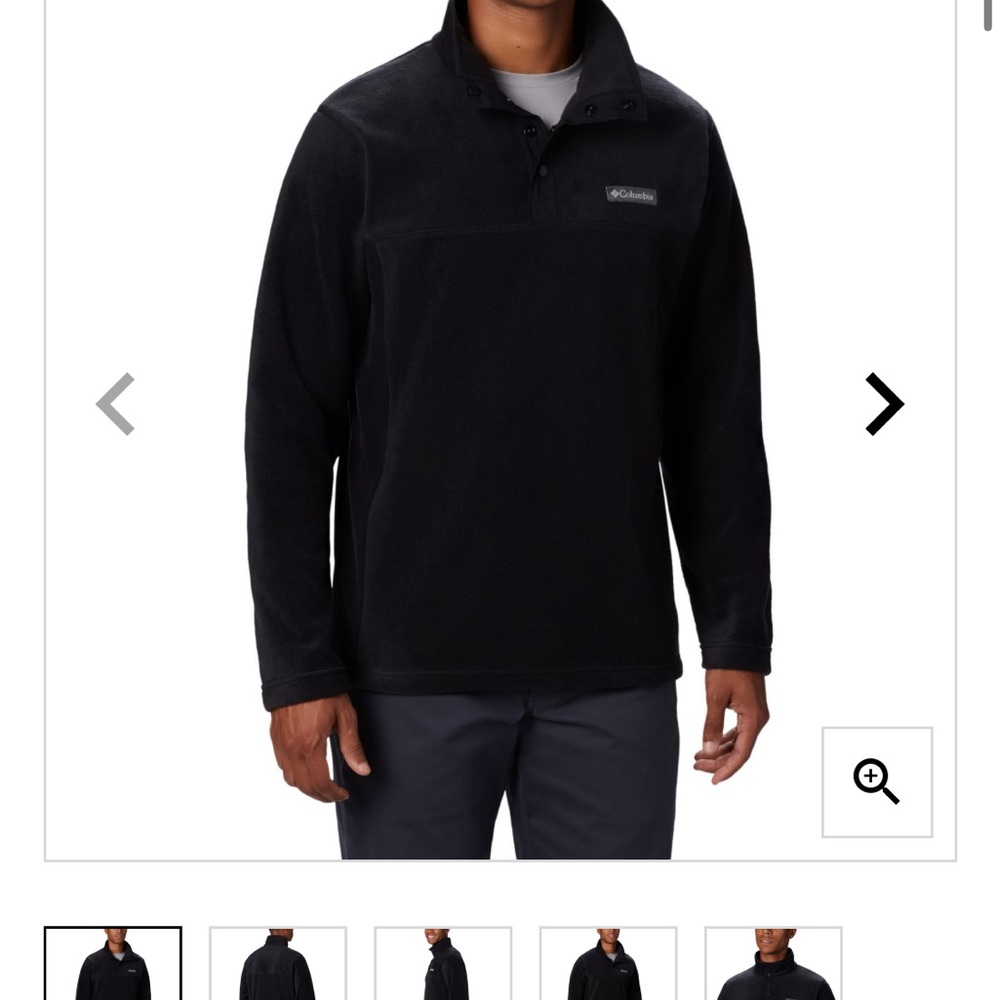 NWT - Columbia Steens Mountain Half Snap